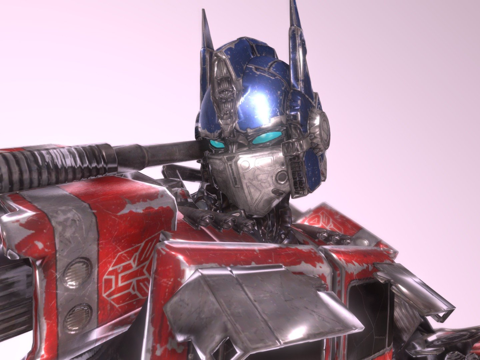  擎天柱 - 堡垒之夜3d模型 