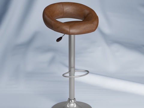  现代吧椅 吧台椅 吧椅3d模型 