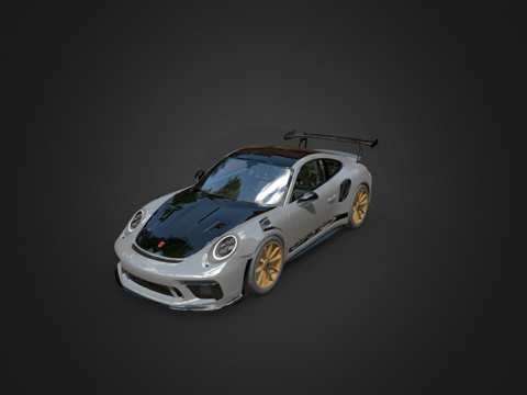  GT2 RS 20183d模型 