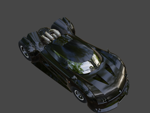  雷霆大师超级跑车Mark II作者Alex.Ka3d模型 