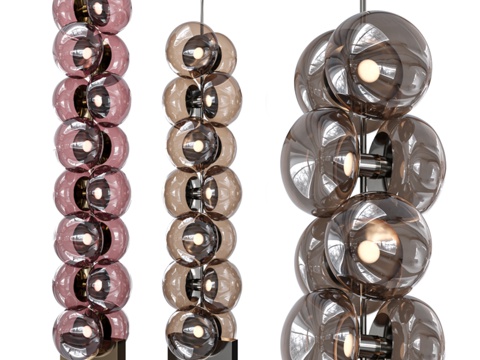  现代落地灯3d模型 