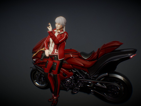  Ray II与SZH2I2圣诞快乐版3d模型 