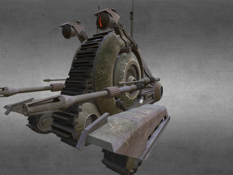  NR-N99说服者级机器人执法者3d模型 