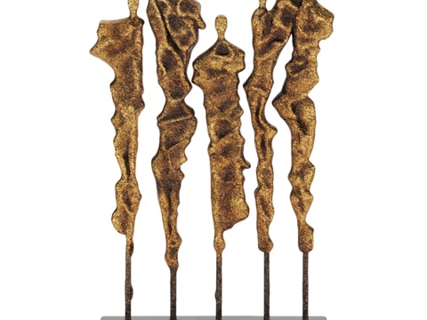  现代雕塑摆件3d模型 