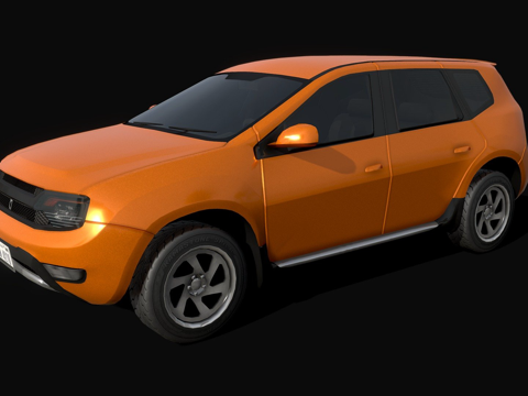  都市'10 - 低多边形模型3d模型 