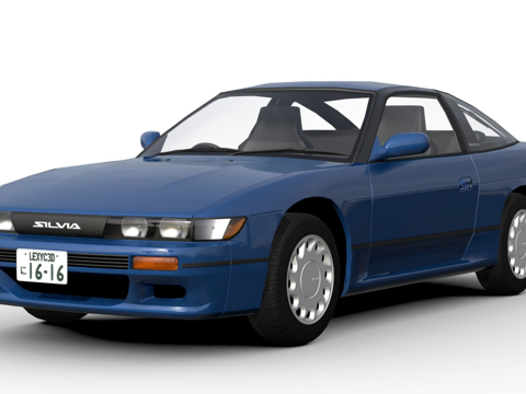  日产SilEighty [已更新]3d模型 