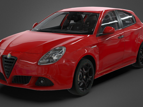  AC - 阿尔法·罗密欧Giulietta QV3d模型 