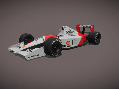  迈凯伦MP4-63d模型 