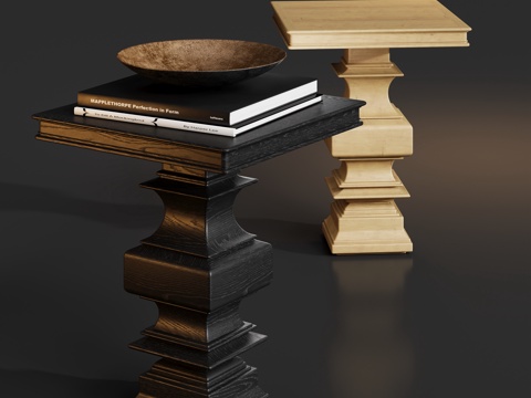 茶几边几角几su模型