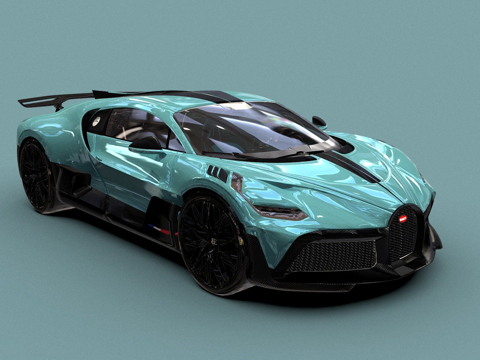  布加迪Divo3d模型 