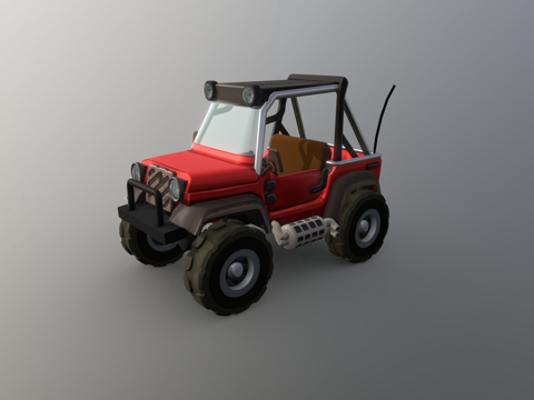  HCR2爬山者Mk. 23d模型 