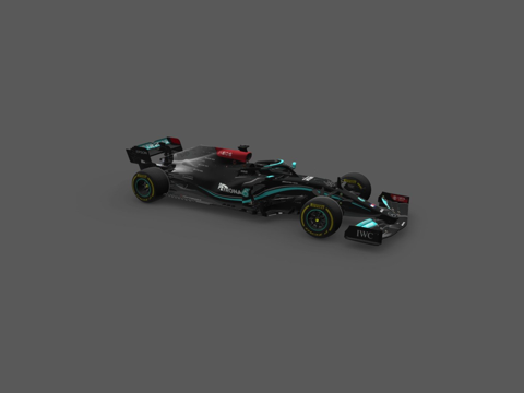  梅赛德斯AMG F1 W12 E性能20213d模型 