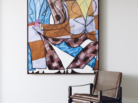  现代挂画 装饰画 客厅挂画 玄关挂画 书房挂画 吊灯3d模型 