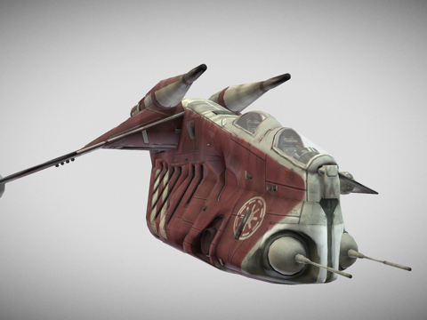  科洛桑军团LAAT3d模型 