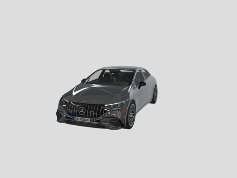  梅赛德斯奔驰EQE AMG3d模型 