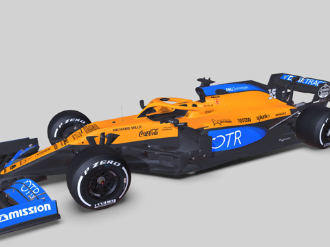  F1 2020迈凯伦MCL353d模型 