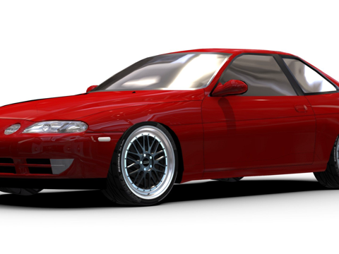  雷克萨斯SC300 19933d模型 