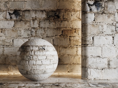 现代砖墙 青石砖墙 脏旧砖墙 仿古砖墙 工业砖墙su模型