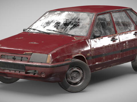  拉达 - 波罗的海（2109）3d模型 