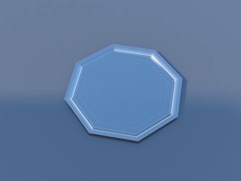  盘子 生活用品3d模型 