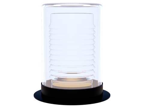 台灯 装饰灯具 氛围灯具 玻璃台灯su模型