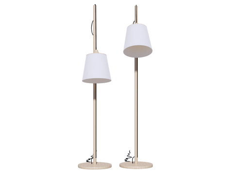  落地灯 装饰灯具 氛围落地灯su模型 