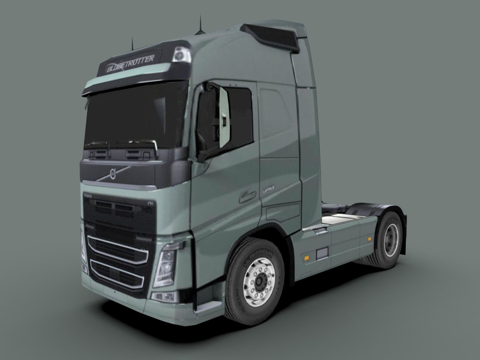  沃尔沃FH系列卡车3d模型 