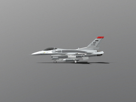  F-16 Block 70（完全装配）3d模型3d模型 