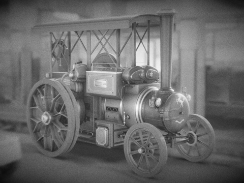  蒸汽拖拉机-阿维林巴福德（法比奥·奥尔西）_13d模型 