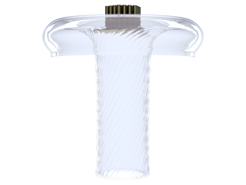 台灯 装饰灯具 氛围灯具 玻璃台灯su模型