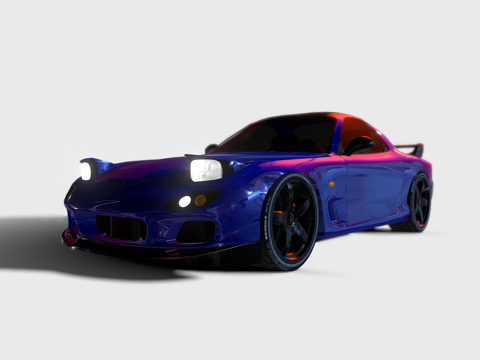  马自达RX-73d模型 