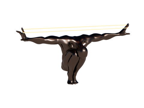  台灯 装饰灯具 氛围灯具 金属台灯su模型 