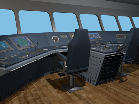  船舶桥梁3D模型3d模型 