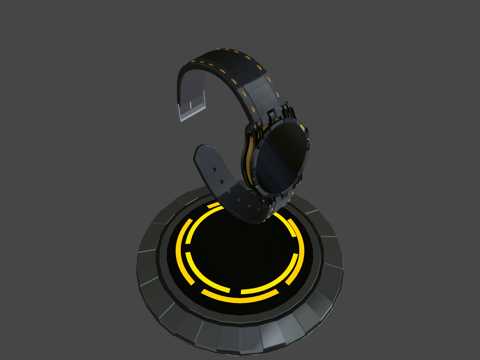  罗杰杜彼兰博基尼飓风黑色版由SDC制作3d模型 