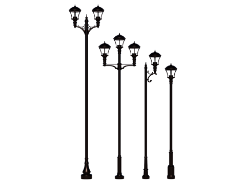 路灯 庭院灯 公园路灯 户外路灯su模型