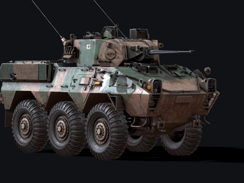  式装甲回收车3d模型 