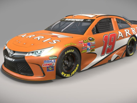  纳斯卡2016丰田凯美瑞3d模型 