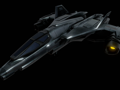  光环 - 联合国太空司令部军刀机3d模型 