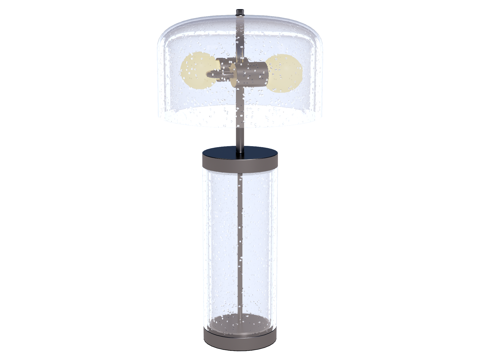 台灯 装饰灯具 氛围灯具 金属台灯 玻璃台灯su模型