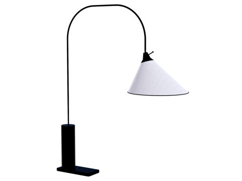  台灯 装饰灯具 氛围灯具 金属台灯su模型 