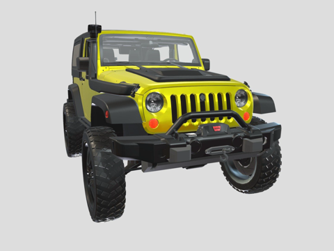  真实汽车新款3d模型 