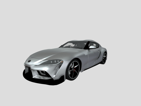  丰田Supra MK5 A903d模型 