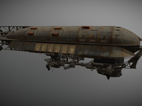  辐射-普利德温-普利德温级3d模型 