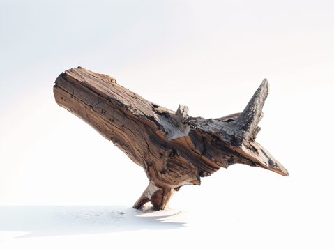 木材柴火堆su模型