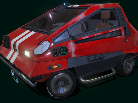  赛博朋克2077 粉丝艺术 - 牧养舞舞P1263d模型 