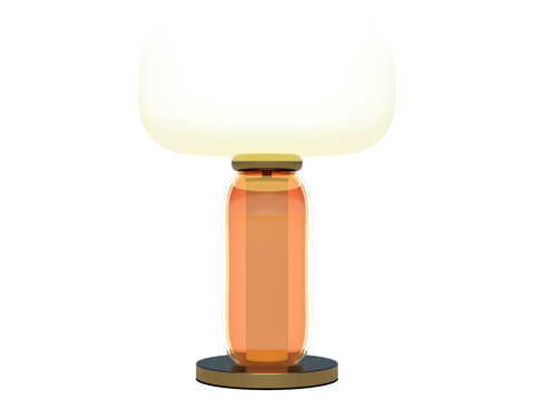 台灯 装饰灯具 氛围灯具 金属台灯 玻璃台灯su模型