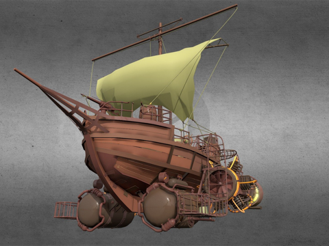  概念艺术=购物小孩=3d模型 