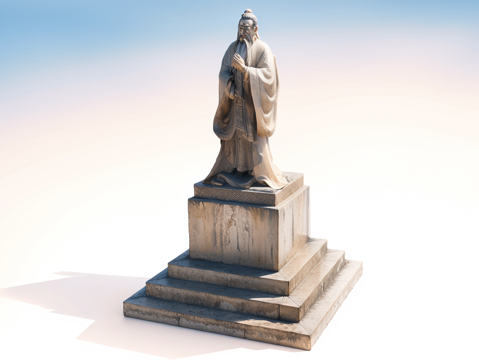 雕塑小品su模型