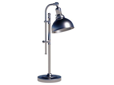  台灯 装饰灯具 氛围灯具 金属台灯su模型 