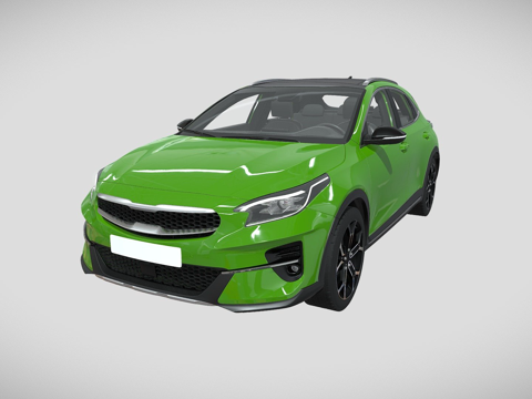  运动型多用途车3d模型 